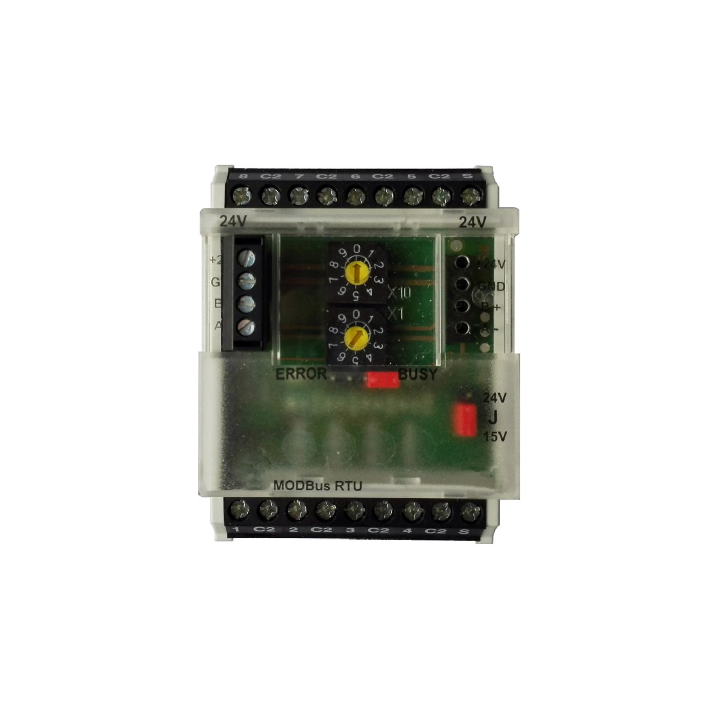 ecodata solutions GmbH | Analogeingangsmodul 8-fach ModBUS MR-AI8